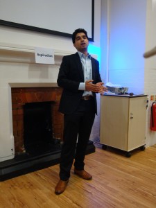 Toastmastering a great evening of public speaking, Prateek!